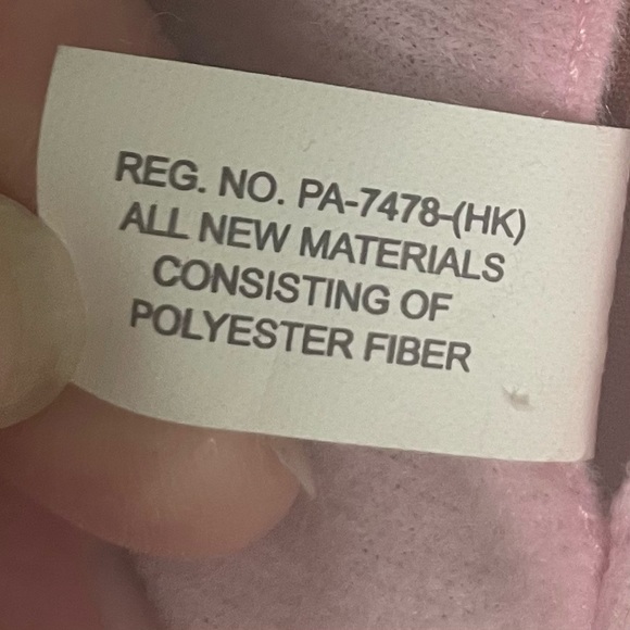 NWOT 8" Soft Body Baby Lamb Hat Suffed Lamb Pastel Outfit - Picture 5 of 5